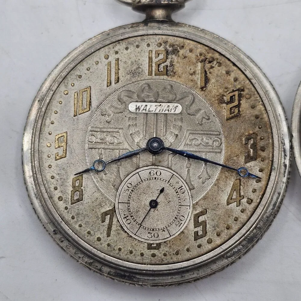 Vintage Waltham 17 Jewel 14kt Gold Filled Pocket Watch